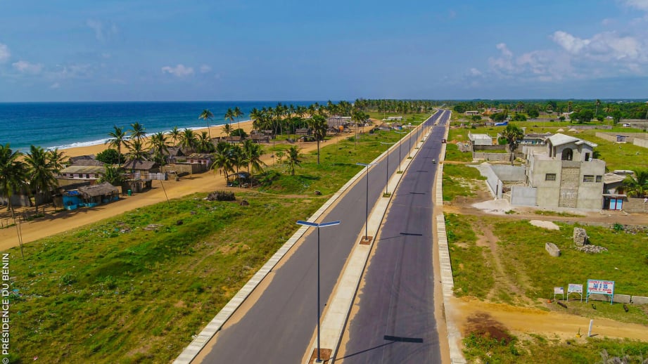 Route des Pêches, Cotonou