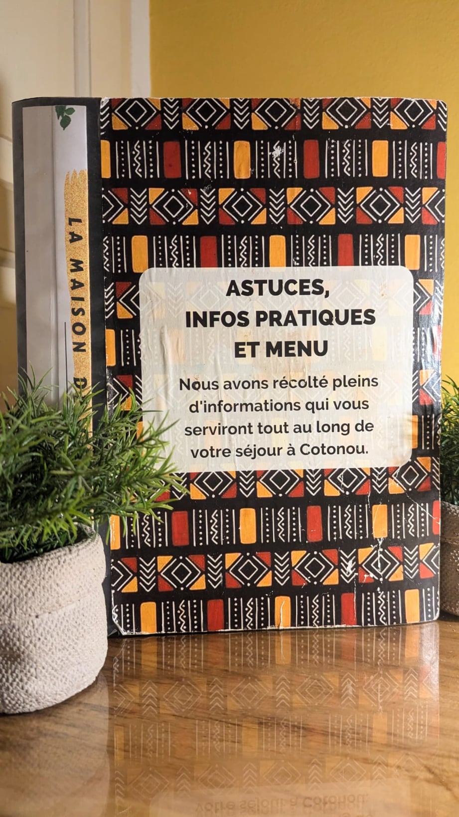 Chambre de La Maison de Canelya, décor panafricain – photo 2